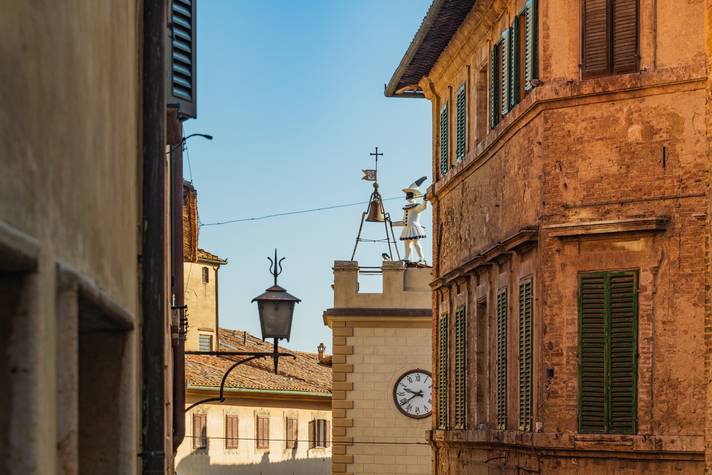 Torre di Pulcinella a Montepulciano