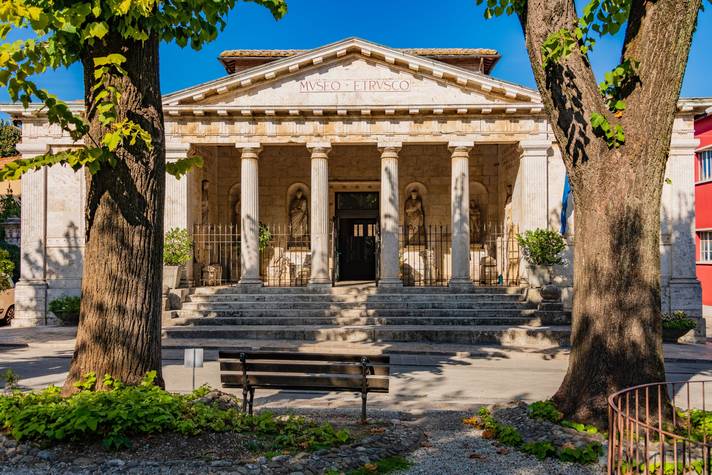 Chiusi, facciata del Museo Etrusco