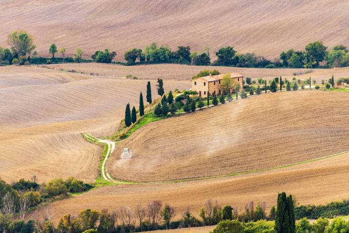 Vista da Pienza