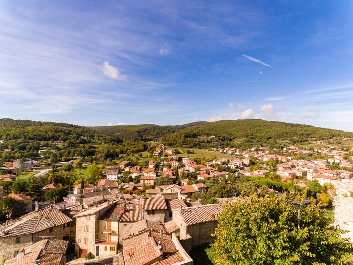 Vista da Sarteano